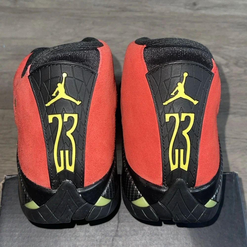 Size 7Y- Air Jordan 14 Retro Ferrari Challenge Red IF5016-600